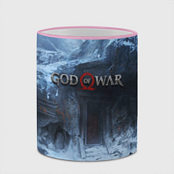 Кружка 3D GOD OF WAR, цвет: 3D-розовый кант — фото 2