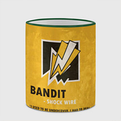Кружка 3D Bandit R6s, цвет: 3D-зеленый кант — фото 2