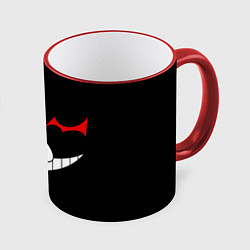 Кружка 3D Monokuma, цвет: 3D-красный кант