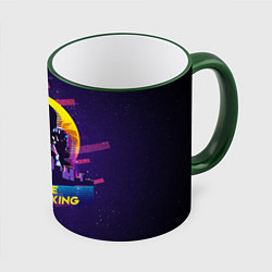 Кружка 3D You Are Breathtaking!, цвет: 3D-зеленый кант