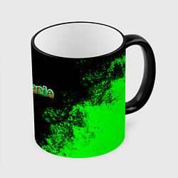 Кружка 3D Terraria, цвет: 3D-черный кант