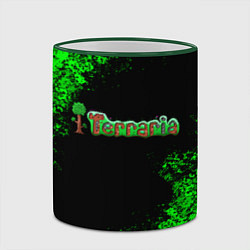 Кружка 3D Terraria, цвет: 3D-зеленый кант — фото 2