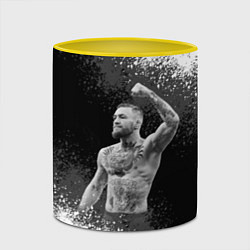 Кружка 3D Conor McGregor, цвет: 3D-белый + желтый — фото 2