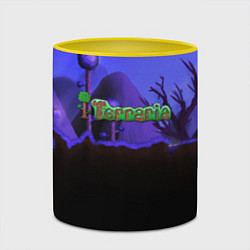 Кружка 3D TERRARIA, цвет: 3D-белый + желтый — фото 2