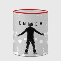 Кружка 3D EMINEM, цвет: 3D-красный кант — фото 2