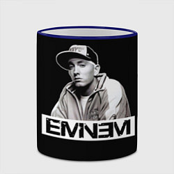 Кружка 3D Eminem, цвет: 3D-синий кант — фото 2