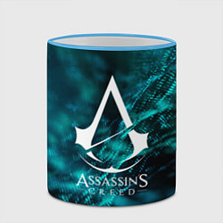 Кружка 3D ASSASSINS CREED, цвет: 3D-небесно-голубой кант — фото 2