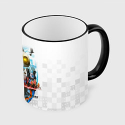 Кружка 3D PORTAL, цвет: 3D-черный кант