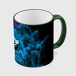 Кружка 3D Assassin's Creed, цвет: 3D-зеленый кант