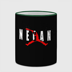 Кружка 3D Negan, цвет: 3D-зеленый кант — фото 2