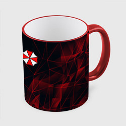 Кружка 3D UMBRELLA CORP, цвет: 3D-красный кант