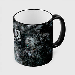 Кружка 3D ВДВ, цвет: 3D-черный кант
