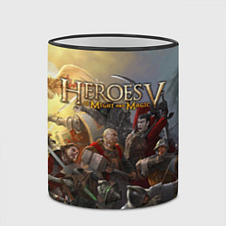 Кружка 3D Heroes of Might and Magic, цвет: 3D-черный кант — фото 2