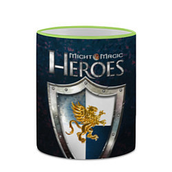 Кружка 3D Heroes of Might and Magic, цвет: 3D-светло-зеленый кант — фото 2