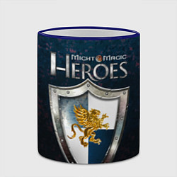 Кружка 3D Heroes of Might and Magic, цвет: 3D-синий кант — фото 2