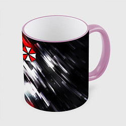 Кружка 3D UMBRELLA CORPORATION, цвет: 3D-розовый кант