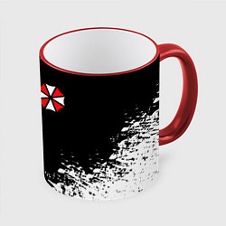 Кружка 3D UMBRELLA CORPORATION, цвет: 3D-красный кант