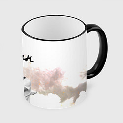 Кружка 3D Сплин, цвет: 3D-черный кант