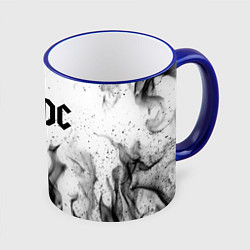 Кружка 3D ACDC, цвет: 3D-синий кант
