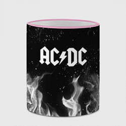 Кружка 3D AC DC, цвет: 3D-розовый кант — фото 2