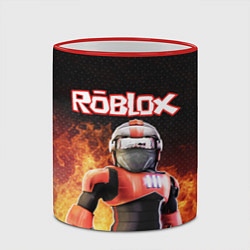 Кружка 3D ROBLOX, цвет: 3D-красный кант — фото 2