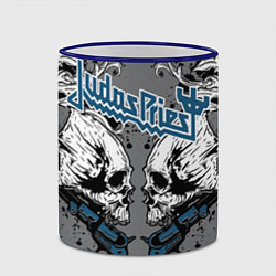 Кружка 3D Judas Priest, цвет: 3D-синий кант — фото 2