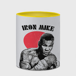 Кружка 3D Iron Mike, цвет: 3D-белый + желтый — фото 2