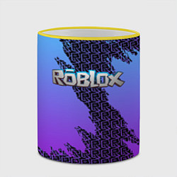Кружка 3D Roblox, цвет: 3D-желтый кант — фото 2