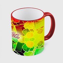 Кружка 3D Роблокс, цвет: 3D-красный кант