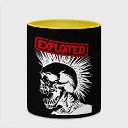 Кружка 3D The Exploited, цвет: 3D-белый + желтый — фото 2