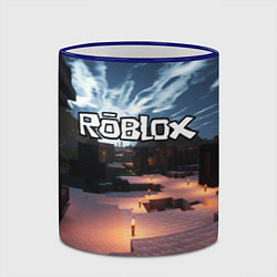 Кружка 3D ROBLOX, цвет: 3D-синий кант — фото 2