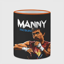Кружка 3D Manny, цвет: 3D-оранжевый кант — фото 2