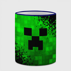 Кружка 3D MINECRAFT, цвет: 3D-синий кант — фото 2