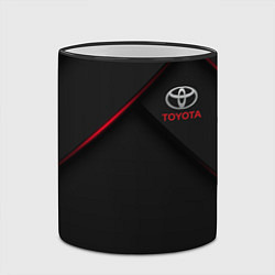 Кружка 3D TOYOTA, цвет: 3D-черный кант — фото 2