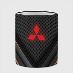 Кружка 3D MITSUBISHI, цвет: 3D-черный кант — фото 2