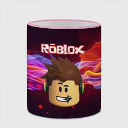 Кружка 3D ROBLOX, цвет: 3D-розовый кант — фото 2