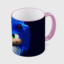 Кружка 3D SONIC, цвет: 3D-розовый кант