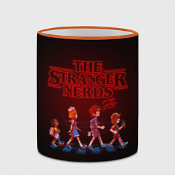 Кружка 3D STRANGER THINGS, цвет: 3D-оранжевый кант — фото 2