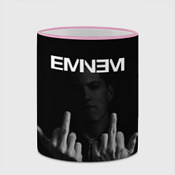 Кружка 3D EMINEM, цвет: 3D-розовый кант — фото 2