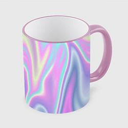 Кружка 3D Vaporwave, цвет: 3D-розовый кант