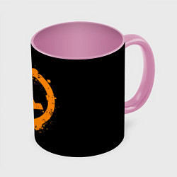 Кружка 3D HALF-LIFE, цвет: 3D-белый + розовый