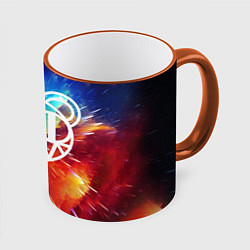 Кружка цветная Radiohead