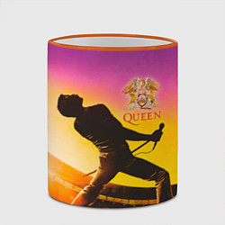Кружка 3D Queen, цвет: 3D-оранжевый кант — фото 2