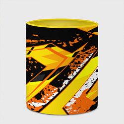 Кружка 3D Bona Fide, цвет: 3D-белый + желтый — фото 2