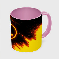 Кружка 3D HALF-LIFE, цвет: 3D-белый + розовый