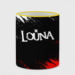 Кружка 3D Louna, цвет: 3D-желтый кант — фото 2