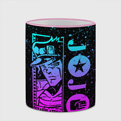Кружка 3D JoJo Bizarre Adventure, цвет: 3D-розовый кант — фото 2