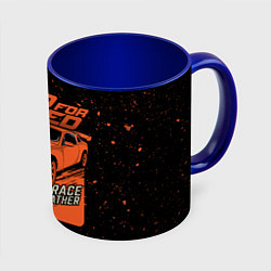 Кружка 3D Need for Speed, цвет: 3D-белый + синий