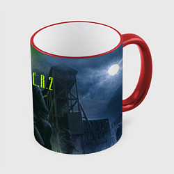 Кружка 3D STALKER 2, цвет: 3D-красный кант