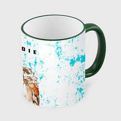 Кружка 3D Queen, цвет: 3D-зеленый кант